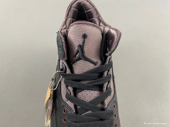 A Air Black FZ4811-001 3 Ma x Maniere Jordan 0609